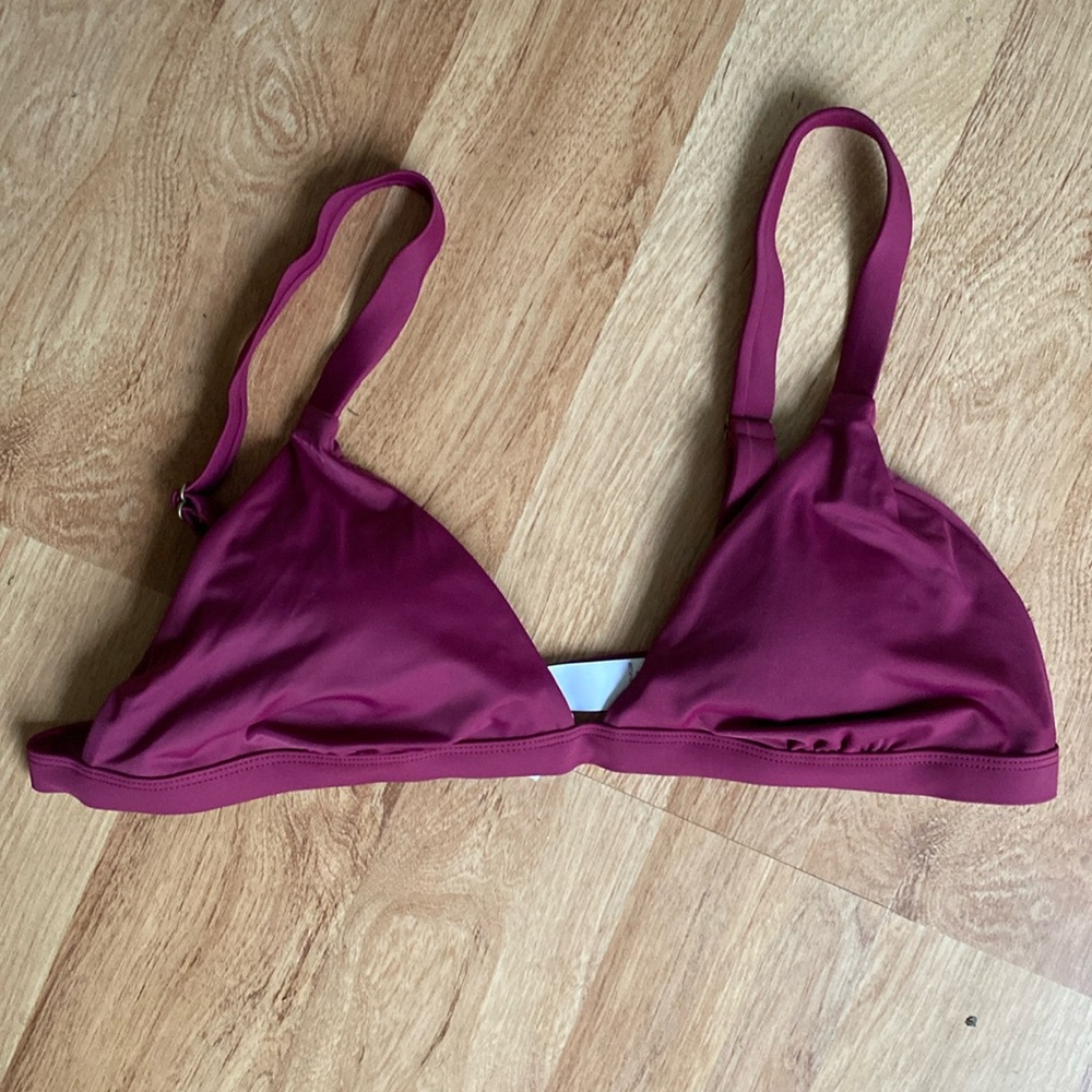 Andie Swim  The Caicos bikini top NWT